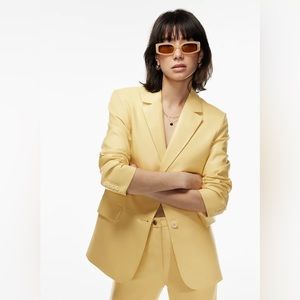 Aritzia Wilfred memories blazer in wheat